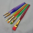 thumbnail image 2 of SHISUYAN 6pcs Cake Icing Decor Painting Brushes Fondant Dusting Sugar Craft DIY Tool Set, 2 of 7