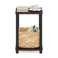 thumbnail image 6 of Furinno 99800R-DC/BK Turn-N-Tube End Table, Dark Cherry/Black, 6 of 6