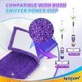 thumbnail image 4 of KEEPOW Reusable Microfiber Pads Compatible with SwifferPowerMop (6 Pack), 4 of 9