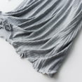 thumbnail image 6 of Yteetum Maternity Breastfeeding Dress Pregnant Solid Color V-Neck Short Sleeve Nursing Dresses Pregnant Woman Postpartum Sleepwear With Chest Pad Dress, 6 of 9