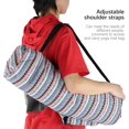 thumbnail image 3 of HELIAHOO Yoga Mat Bag Printed Single Shoulder Bag Portable Exercise Yoga Mat Storage Carrying Pouch with Adjustable Strap for Women and Men CJ912-94894, 3 of 9