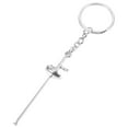 thumbnail image 7 of Decorative Fencing Keychain Pendant Hanging Fencing Keychain Key Chain Pendant, 7 of 7