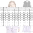 thumbnail image 2 of Grblisyd Kids Baseball Jacket School Varsity Uniform Casual Sweatshirt Girls Sweater Jacket, 2 of 2