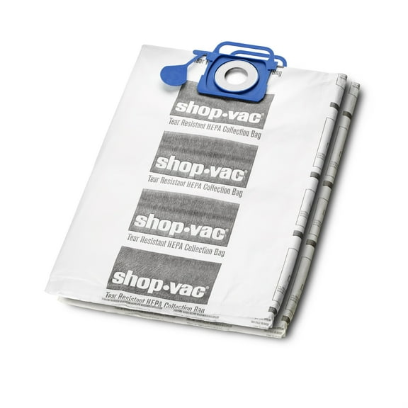 Shop-Vac 12-20 Gallon HEPA Tear Resistant Collection Filter Bags (2-Pack)
