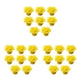 thumbnail image 2 of Justharion Unique Flower Ceramic Cabinet Handles For Easy Installation Wide Range Of Applications Ceramic Knob yellow 3Set, 2 of 6