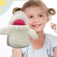 thumbnail image 3 of MasteelfCA Shark Hand Puppet Funny Plush Hand Puppet Toy Lovely Cartoon Hand Puppet, 3 of 8