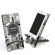 Custom City Scape Design Cell Phone Stand