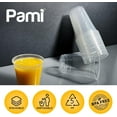 thumbnail image 3 of PAMI Clear Party Cups Disposable Plastic Cups Party Supplies in Resealable Bag, 16 oz 30-Pack, 3 of 7