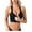 Black, variant on Pejock Racerback Sports Bras for Women Padded Seamless High Impact Support for Yoga Gym Workout Fitness
