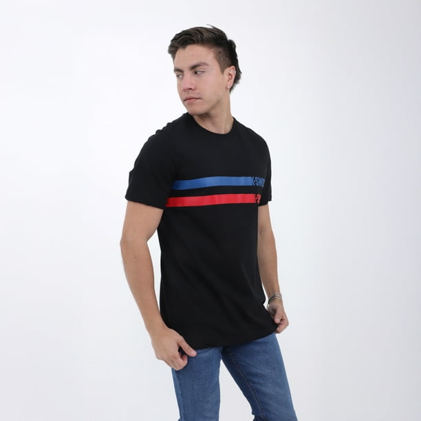 Playera Hombre K-Swiss GTSM-5 Color Negro