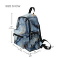 thumbnail image 3 of FORMRS School Backpack with Front Zippered Pocket 12" Student Travel Daypack, Abstract Marble Pattern, 3 of 6