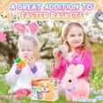 thumbnail image 6 of Bunby Bunny Plush Bunny Toys for Kids - Interactive Electronic Rabbit with Sounds, Wiggling Ears, Hopping Motion, Leash - Perfect for Easter, Christmas, or Birthday Gifts, 6 of 15