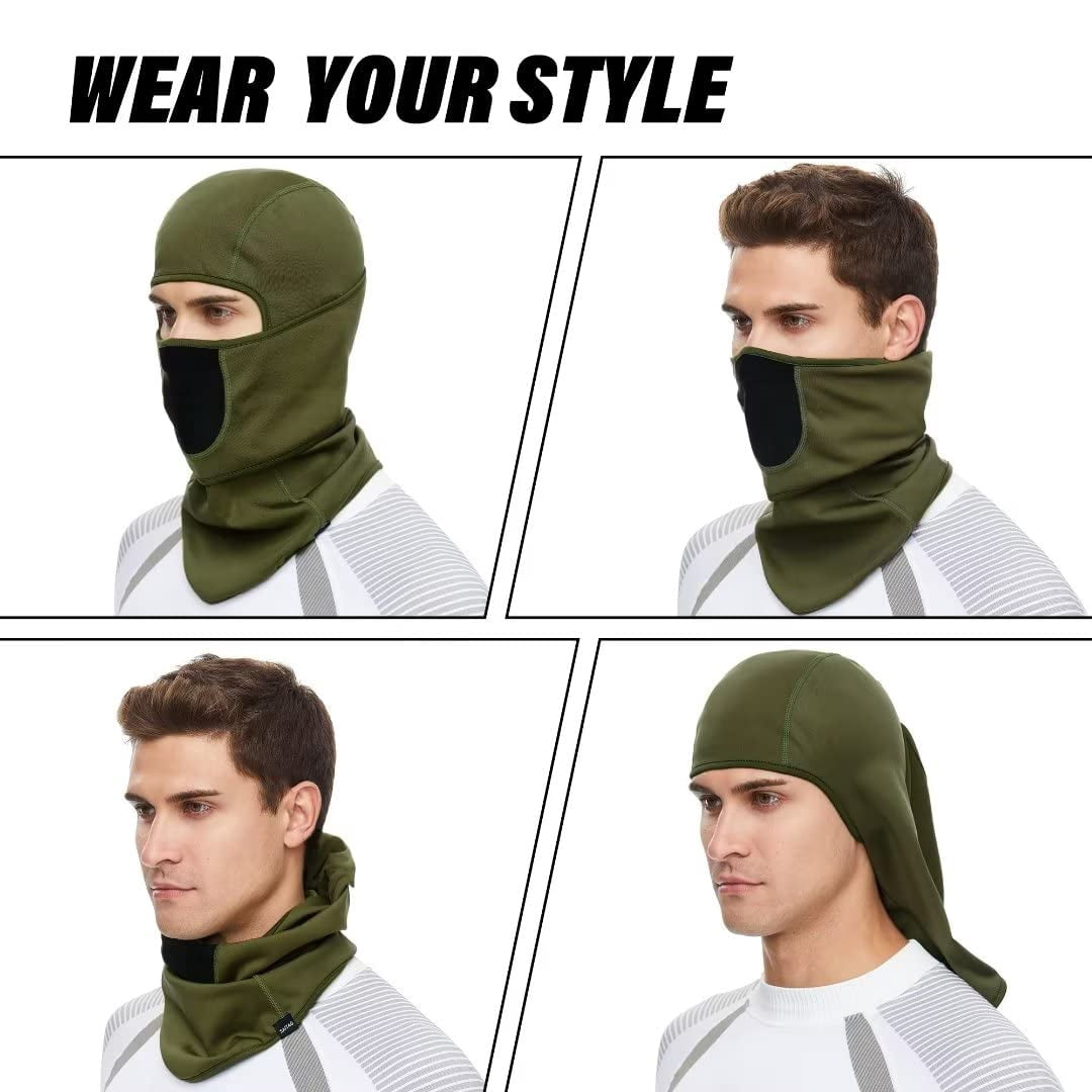 Balaclava Ski Mask Warm Face For Cold Weather Winter Skiing Snowboarding Motorcycling Ice Fishing Men
