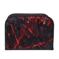 thumbnail image 2 of Lsque Cyberpunk Cityscape Lights Print 4 Slice Toaster Cover , Kitchen Appliance Dustproof Protector , Toaster Protector Dustproof Kitchen Appliance Cover, 2 of 7