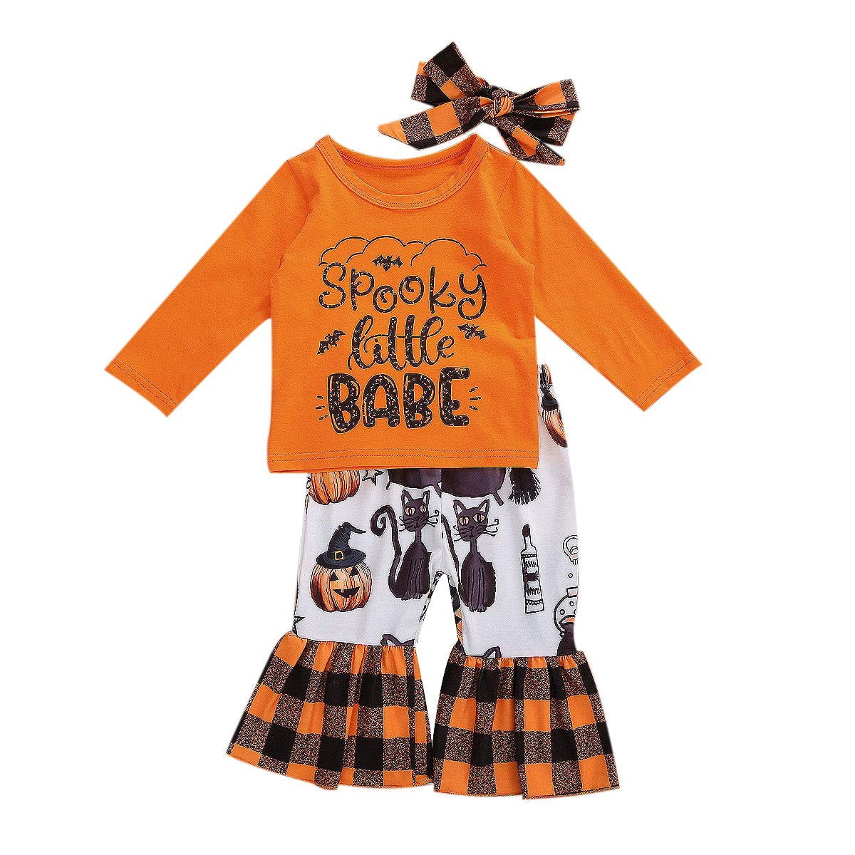 wsevypo Baby Toddler Girl Bell Bottom 