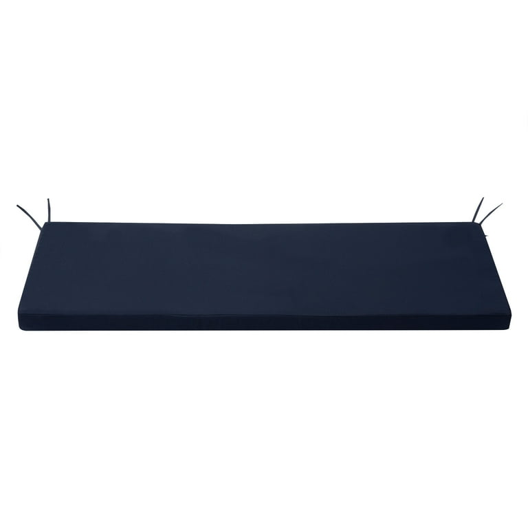 Navy blue bench cushion best sale