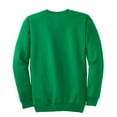 thumbnail image 6 of Port & Company PC90 Mens Essential Fleece Crewneck Sweatshirt, Kelly - 2XL, 6 of 6