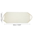 thumbnail image 4 of 1 Pc Toalla Exfoliante Elástica para el Cuerpo Toalla de Ducha para Baño 18.90"x8.07" Beige, 4 of 6