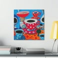 thumbnail image 3 of Tea Cups in Turmoil - Canvas, 3 of 10