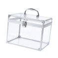 thumbnail image 4 of Runquan Acrylic Makeup Case Clear Crown Box Cosmetic Case for Dresser Vanity Counter, 4 of 8