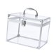 thumbnail image 4 of Organizador de maquillaje, vitrina cosmética, caja decorativa de acrílico transparente con forma de corona. Claro, 4 of 8