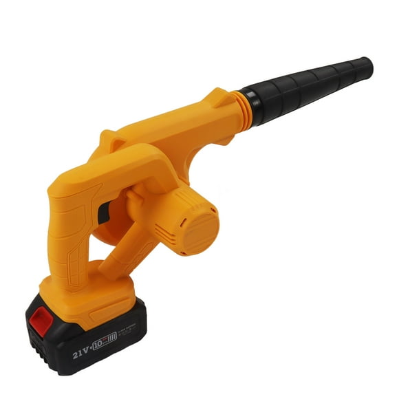 Electric Leaf Blower ABS Powerful Cordless Blower 21000 RPM Noiseless for Grass Clippings Collection Yard Cleaning 100-240V