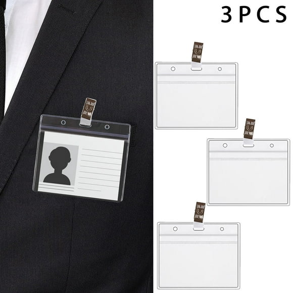 onlyliua Liquidación Protected Tarjetas para Tarjetas de Registro de Vacunación Funda de Plastico Transparente con Clip