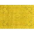 thumbnail image 1 of Ahgly Company Indoor Rectangle Abstract Yellow Modern Area Rugs, 2' x 3', 1 of 4