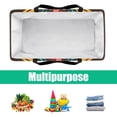 thumbnail image 5 of Thanksgiving Font Large Capacity Reusable Foldable Oxford Cloth Storage Basket: Tote Bag, Laundry Organizer, and Storage Box, 5 of 7