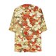 thumbnail image 5 of Cárdigan de manga larga para mujer, blusa informal estampada con bolsillo, abrigo tipo cárdigan para mujer, 5 of 5