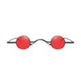 thumbnail image 1 of Gafas de sol unisex vintage rock punk clásicas pequeñas y redondas con marco de metal anti UV, 1 of 8