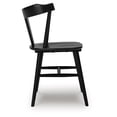 thumbnail image 6 of Signature Design by Ashley Gretlynn Modern Dining Chairs with Wraparound Back, Set of 2, Black, 6 of 9