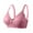 Hot Pink, variant on Aofany 34B/C-46B/C Bras for Women Plus Size Wireless Bras for Everyday Lace Embroideries Bralette Spaghetti Straps Comfort Push-Up Bras