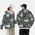 thumbnail image 4 of Lsque Cute Sloth UPF 50+ Lightweight Sun Protection Men's Women's Long Sleeve Shirt, Hoodie Performance -Small, 4 of 9