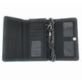 thumbnail image 4 of Texas West Western Rhinestone Flora Candy Skull Small Pouch Wallet for Women Crossbody, 4 of 5