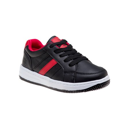 Beverly Hills Polo Club Boys Lace up Sneakers - Black , Size: 11