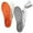 2pair (Orange+gray), variant on Footstr Insoles for Men, 2025 New Footstr Breathable Soft Foam Shoe Insole with Arch Support, 4D Cloud Elastic Comfort Memory Massage Insole for Mens Women Kids
