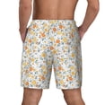 thumbnail image 2 of Lsque Mens Swim Trunks Floral1 Pattern - Bathing Suit Compression Liner - Beach Swim Shorts Swimwear - (S-3XL) - Stretch Quick Dry -X-Large, 2 of 9
