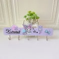 Miss Kitty Sanrio Multi Row Hook Kawaii My Melody Kuromi Acrylic