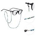 thumbnail image 3 of Unique Bargains 1 Pcs Eyeglass Chain Glasses Chain Beaded Pattern 70cm L Green, 3 of 5