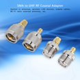 thumbnail image 1 of Adaptador De 4 Paquetes SMA A UHF, Conector SO239 PL259 A SMA Masculino Adaptador Coaxial De RF Femenino Para Radio Wi-Fi Inalámbrica, 1 of 7