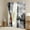 Gray Red, variant on YST Building Curtains, 3D Architecture Streets Printed Thermal Blackout Curtains 104x63, Modern Street Lights Kids Curtains & Drapes For Bedroom, Blue Red Retro Lightweight Window Curtains