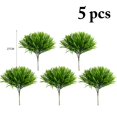 thumbnail image 2 of Bangcool Artificial Plant Reusable Realistic 5 Bundles Plastic Fake Plant Home Decoration, 2 of 10