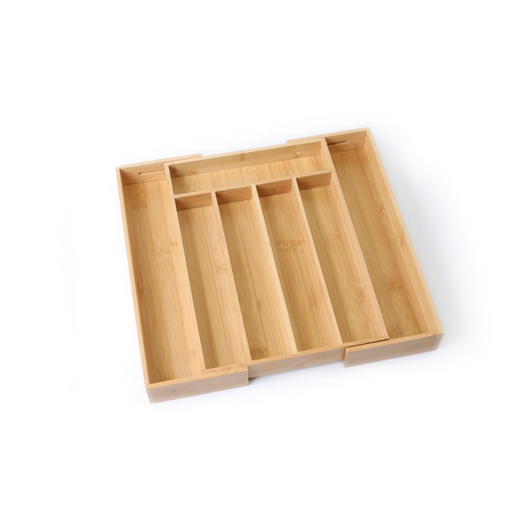 Better Homes & Gardens Bamboo Expandable Silverware Organizer photo 3