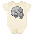 thumbnail image 3 of Inktastic Cute Manatee Family Boys or Girls Baby Bodysuit, 3 of 5