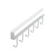 thumbnail image 4 of Mueble de cocina organizador de Hierro ANGGREK estante 6 ganchos blanco, 4 of 5