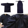 thumbnail image 6 of yotijay Japanese Kendo Uniform Set Kung Fu Iaido Apparel Kendo Hakama Breathable Costume 180cm, 6 of 9