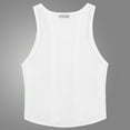 thumbnail image 6 of Tank Tops Men Lightweight Breathable Relaxed Fit Hollow out See through Sleeveless Shirt Beach Hippie Tank Shirts, 6 of 9
