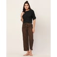 thumbnail image 2 of Moomaya Sleepwear, 2 Pc Night Suit For Women, Calf Length Capri Pants With Top, 2 of 9