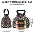 thumbnail image 5 of Star Princess Castle Pattern Drawstring Lunch Bag Women - Drawstring Lunch Bag Insulated for Work Office - Stain-Resistant Large Lunchbags for Women with Multi-Pockets, 5 of 5